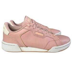 Adidas Roguera Pink Leather Sneakers Women’s Size 7.5 Retro Fitness Trainers